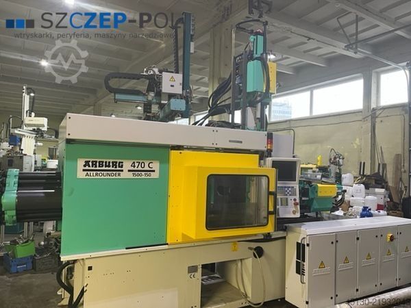Injection molding machine Arburg 470C 1500-150/150 / 2K-Maschine /Maschin