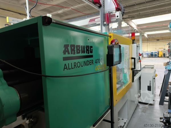Injection molding machine Arburg 470C 1500-400