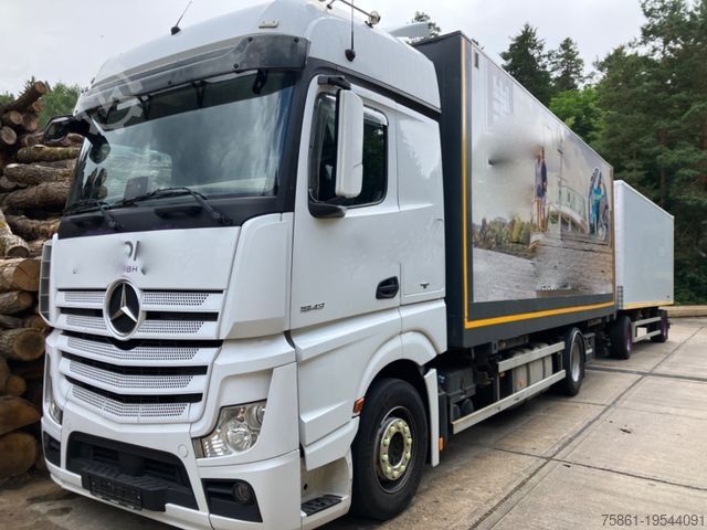 Swap body truck MERCEDES-BENZ 1843  Retarder!