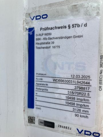 Swap body truck MERCEDES-BENZ 1843  Retarder!