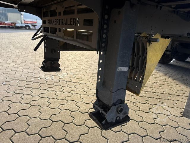 Auflieger mit Walkingfloor KRAKER K-Force Schubboden 92m³ 10mm Boden Top Agrar GMP