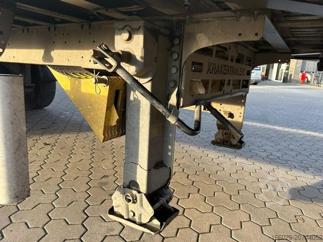 Auflieger mit Walkingfloor KRAKER K-Force Schubboden 92m³ 10mm Boden Top Agrar GMP