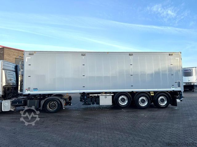 Auflieger mit Walkingfloor KNAPEN K200 Schubboden 61m³ mit Zellenradschleuse Agrar