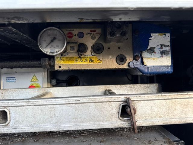 Auflieger mit Walkingfloor KNAPEN K200 Schubboden 61m³ mit Zellenradschleuse Agrar
