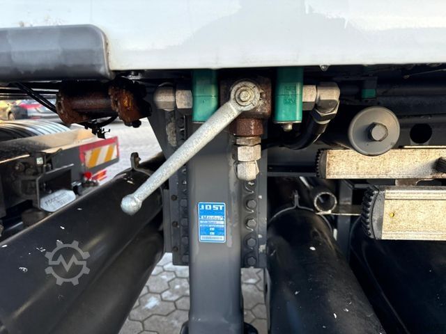 Auflieger mit Walkingfloor KNAPEN K200 Schubboden 61m³ mit Zellenradschleuse Agrar