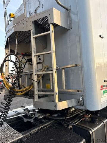 Auflieger mit Walkingfloor KNAPEN K200 Schubboden 61m³ mit Zellenradschleuse Agrar