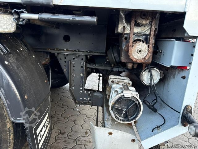 Auflieger mit Walkingfloor KNAPEN K200 Schubboden 61m³ mit Zellenradschleuse Agrar