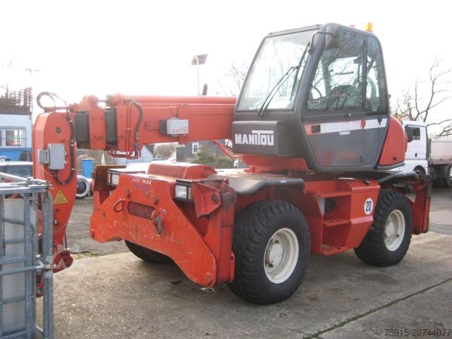Teleskoparmstapler MANITOU MRT 1432 Roto Funk Arbeitsbühne **2170 Stunden**