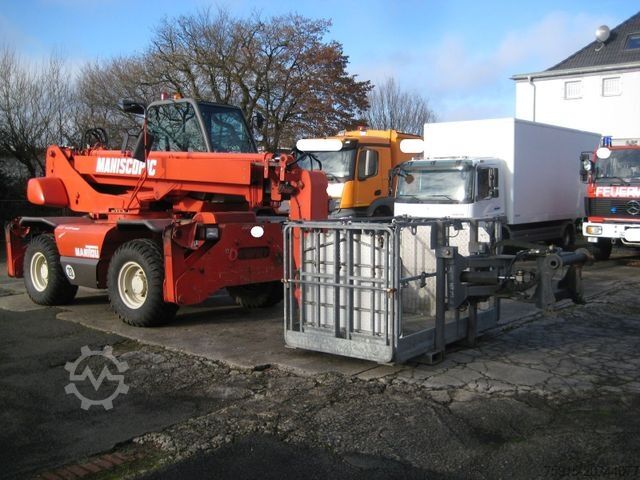 Teleskoparmstapler MANITOU MRT 1432 Roto Funk Arbeitsbühne **2170 Stunden**
