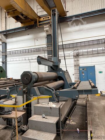 Four-roller hydraulic CNC plate bending machine DURMA HRB-4 2535