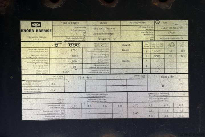 Open trailer with tarp  APB 73-11-DZ Plane / Swiss-Vehicle
