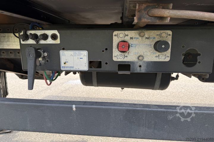 Open trailer with tarp  APB 73-11-DZ Plane / Swiss-Vehicle