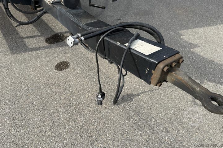 Open trailer with tarp  APB 73-11-DZ Plane / Swiss-Vehicle