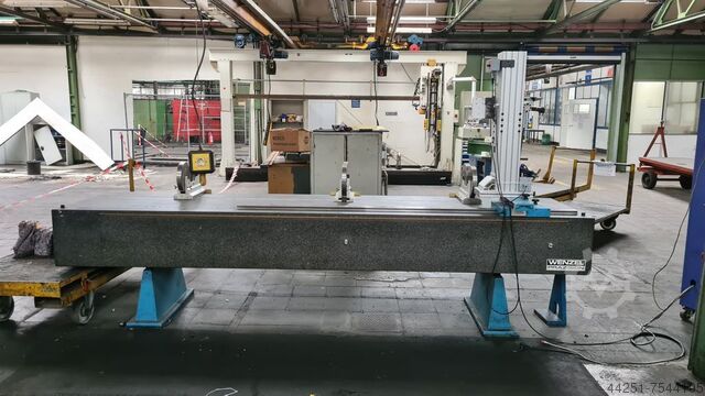 Roughness contourstation Measuring plate Wenzel Rauheits u. Konturenmessplatz