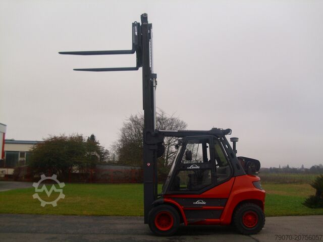 Gabelstapler Linde H80T-02-X396 TRIPLEX-ZVG-KAB-HZG- NUR 76