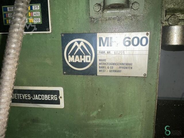 Fräsmaschinen  Maho MH 600 Maho MH 600