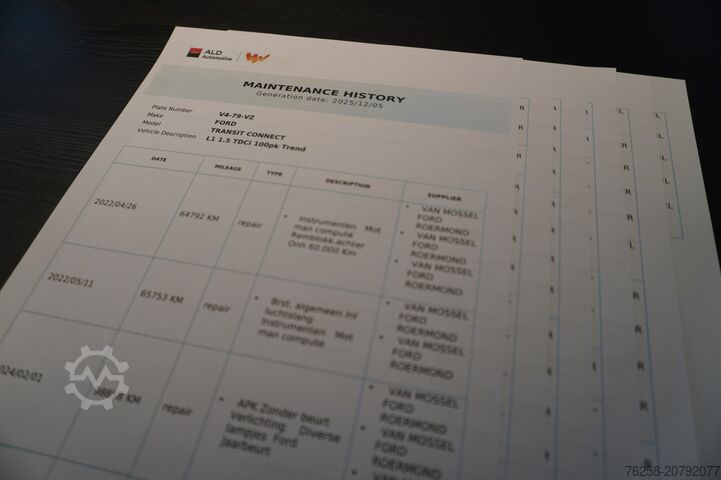 Hochdachkombi Ford Transit Connect 1.5 EcoBlue 100PK EURO 6 - Airc...