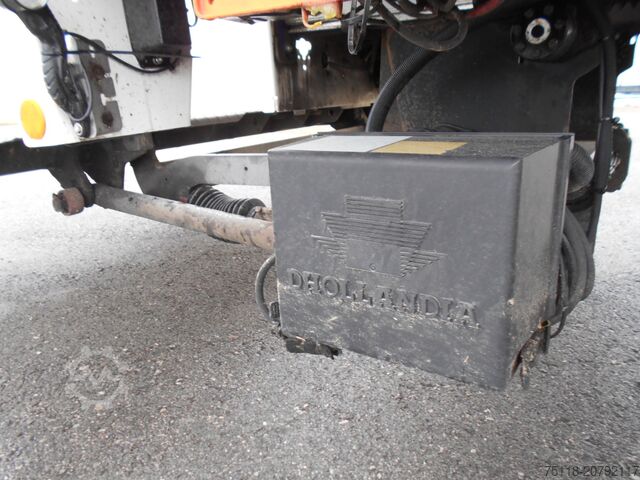 Open semitrailer with tarp Pacton TBD 122 - CENTINATO 1 ASSE TRIDEC + SPON