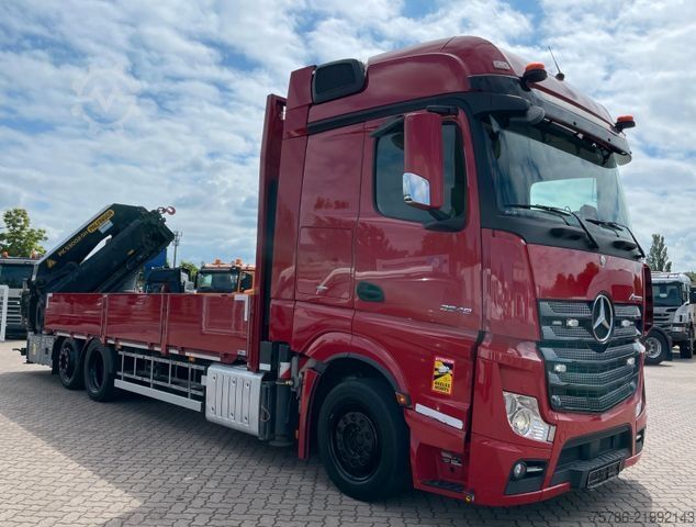Truck mounted crane MERCEDES-BENZ Actros 2648 L/ Container/ PK 53002/ 16.3m=2.45t