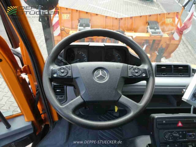 Mercedes-Benz Unimog U318 mit Schild+Streuer Mercedes-Benz Unimog U318 mit Schild+Streuer