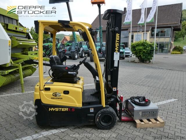 Hyster J1.50XNT SWB Elektro-Dreiradstapler Hyster J1.50XNT SWB Elektro-Dreiradstapler