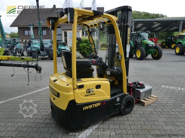 Hyster J1.50XNT SWB Elektro-Dreiradstapler Hyster J1.50XNT SWB Elektro-Dreiradstapler