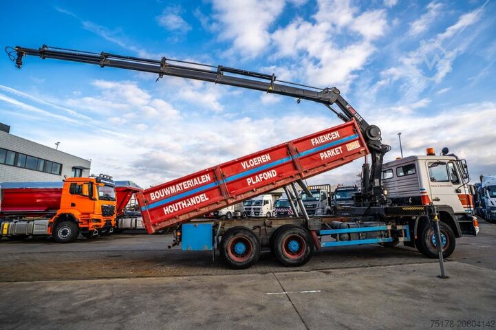 Kipper mit Kran MAN 33.422 DF + HIAB 220 C-5