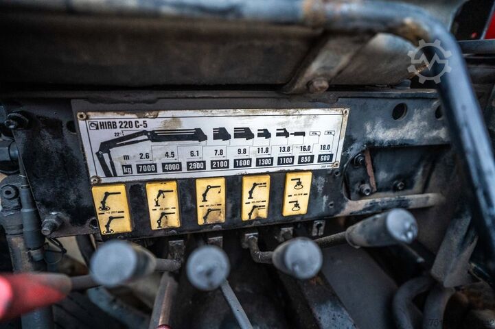 Kipper mit Kran MAN 33.422 DF + HIAB 220 C-5