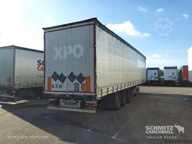 Open semitrailer with tarp Schmitz Cargobull Semitrailer Curtainsider Standard