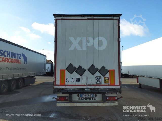 Open semitrailer with tarp Schmitz Cargobull Semitrailer Curtainsider Standard