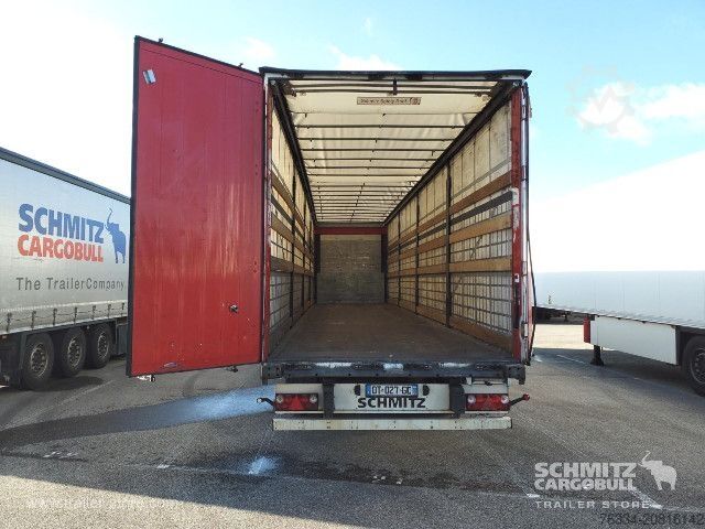 Open semitrailer with tarp Schmitz Cargobull Semitrailer Curtainsider Standard