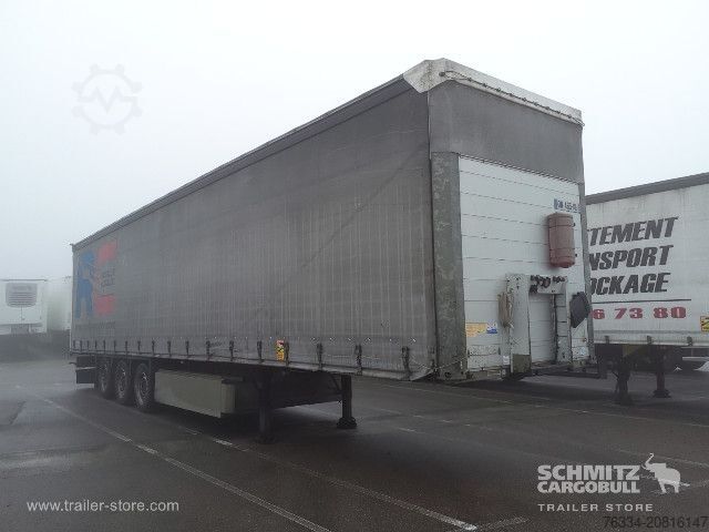 Open semitrailer with tarp Schmitz Cargobull Semitrailer Curtainsider Standard