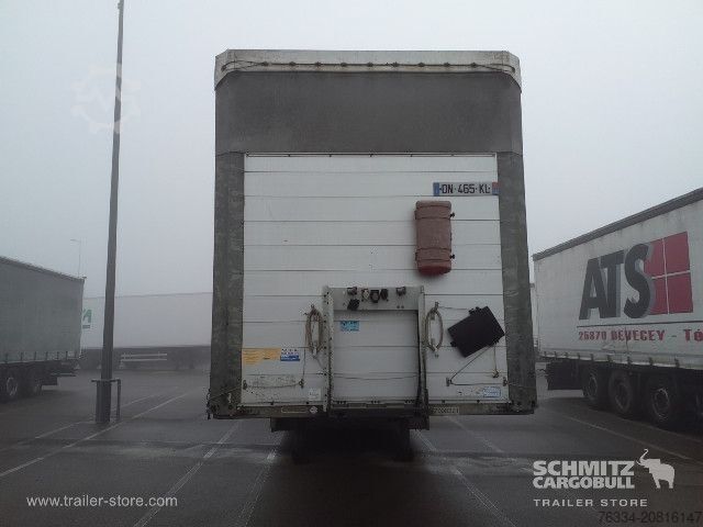 Open semitrailer with tarp Schmitz Cargobull Semitrailer Curtainsider Standard