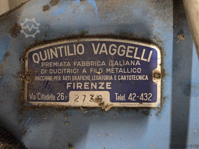 Sewing machine for carton Quintilio Vaggelli