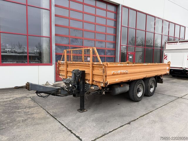 Tipper trailer Müller Mitteltal KA-TA-T  13,5 t Tandemkipper- Tieflader