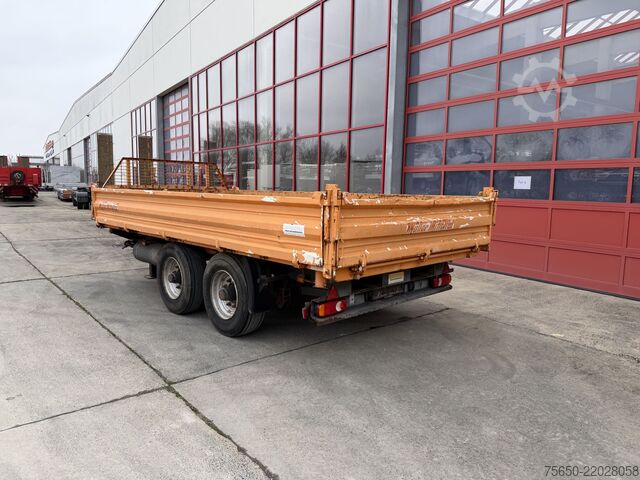 Tipper trailer Müller Mitteltal KA-TA-T  13,5 t Tandemkipper- Tieflader