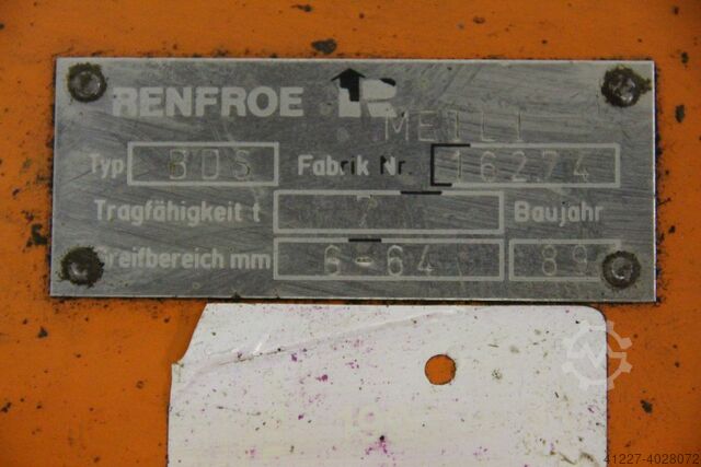 Blechklemme 6-64 mm Renfroe 3DS