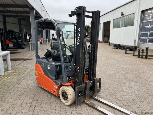 Elektro 3 Rad-Stapler Toyota 8 FBE 18 T