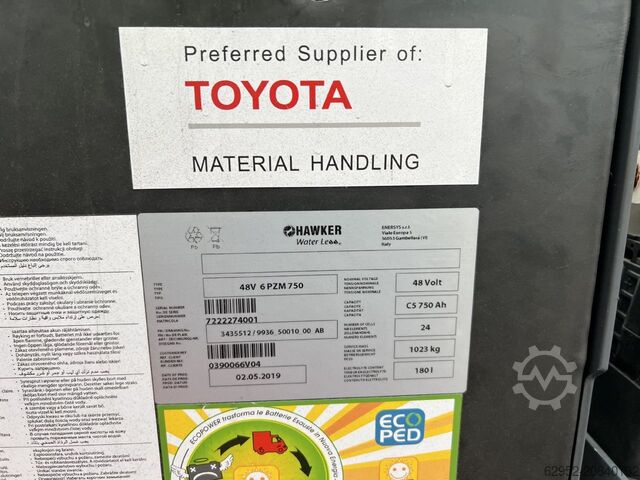 Elektro 3 Rad-Stapler Toyota 8 FBE 18 T