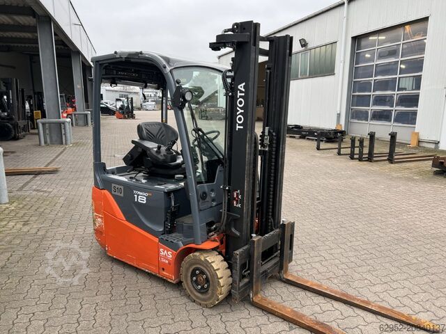 Elektro 3 Rad-Stapler Toyota 8 FBE 18 T