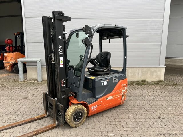 Elektro 3 Rad-Stapler Toyota 8 FBE 18 T