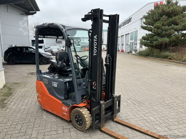 Elektro 3 Rad-Stapler Toyota 8 FBE 18 T