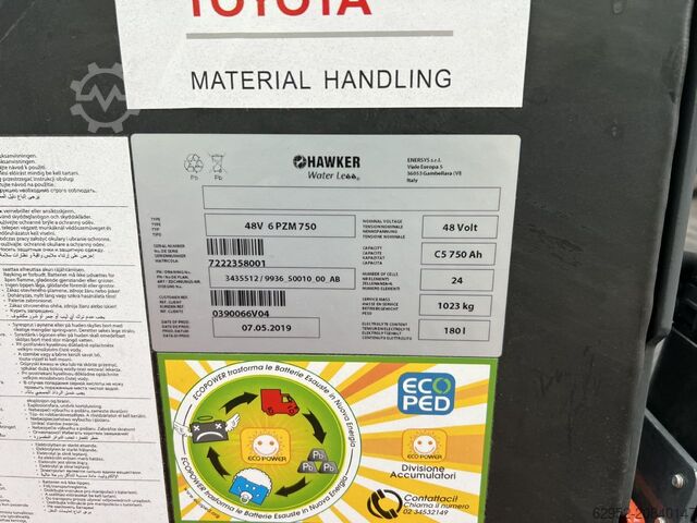 Elektro 3 Rad-Stapler Toyota 8 FBE 18 T