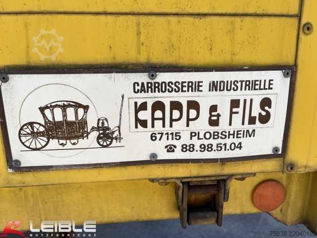 Swap body trailer Kapp +Fils*Pritsche Plane Wechselbrücke*