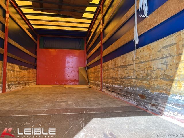 Swap body trailer ACKERMANN-FRUEHAUF Pritsche + Plane*Wechselpritsche*41m³*Klapprunge