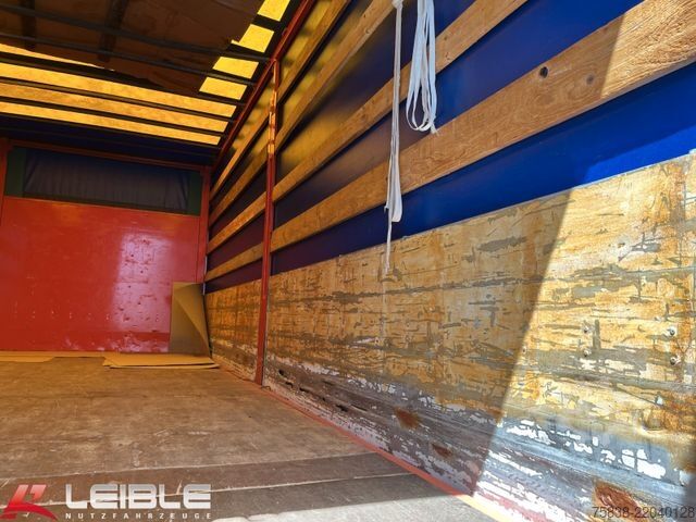 Swap body trailer ACKERMANN-FRUEHAUF Pritsche + Plane*Wechselpritsche*41m³*Klapprunge
