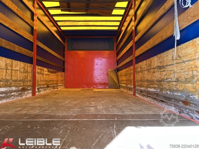 Swap body trailer ACKERMANN-FRUEHAUF Pritsche + Plane*Wechselpritsche*41m³*Klapprunge