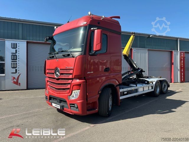 Roll-off tipper truck MERCEDES-BENZ Actros 2545* Hakenlift*Lift-Lenkachse*332TKM*