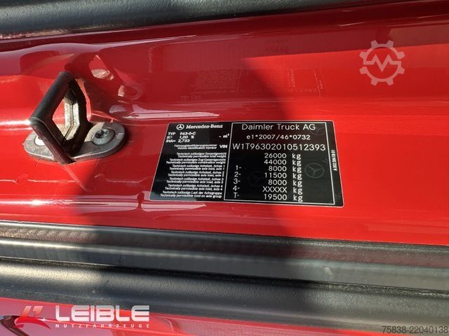 Roll-off tipper truck MERCEDES-BENZ Actros 2545* Hakenlift*Lift-Lenkachse*332TKM*