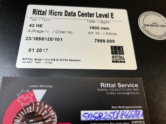 Serverschrank Rittal 42 HE  SK3126230 rittal 42 HE